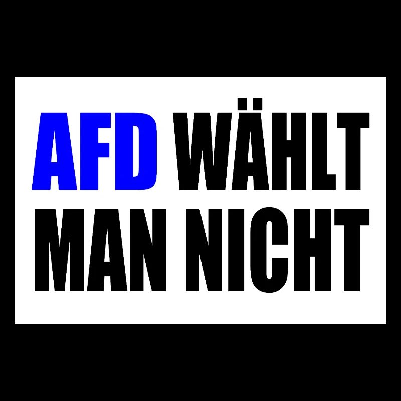 afd wählt man nicht