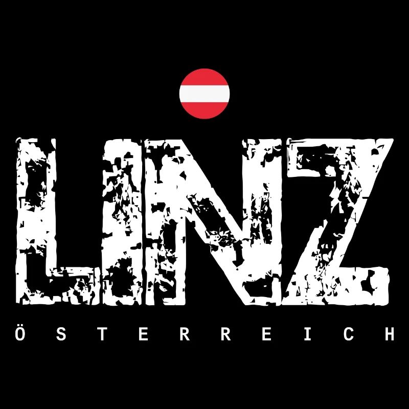 Linz Distressed City Text