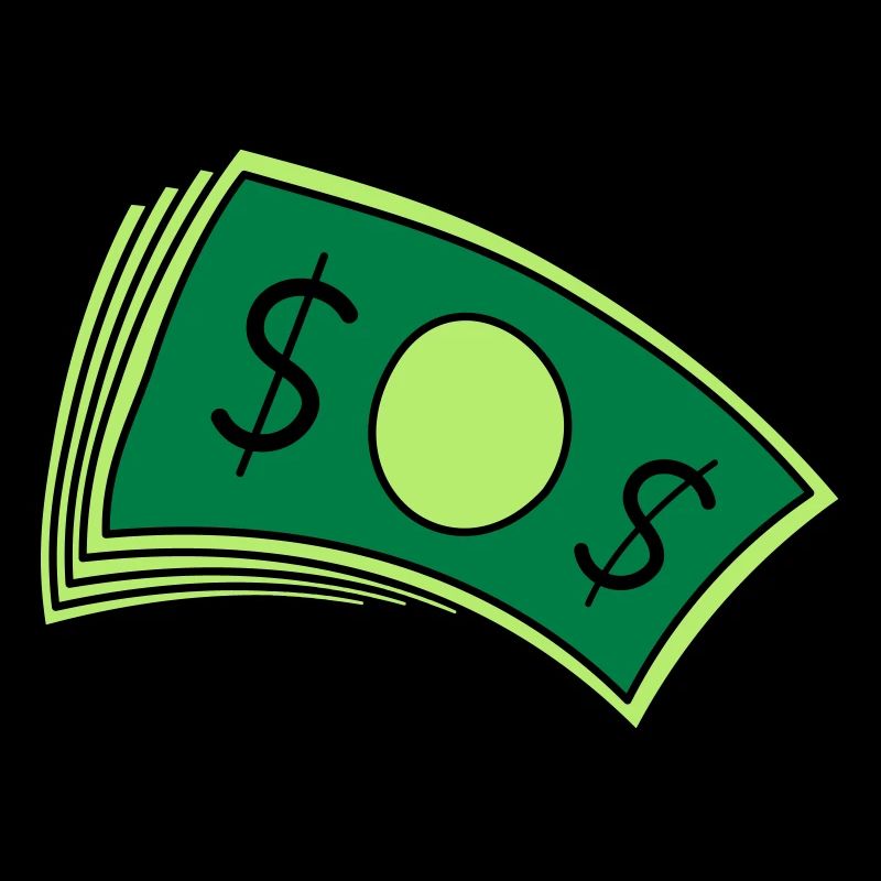 Piles d’argent de billets