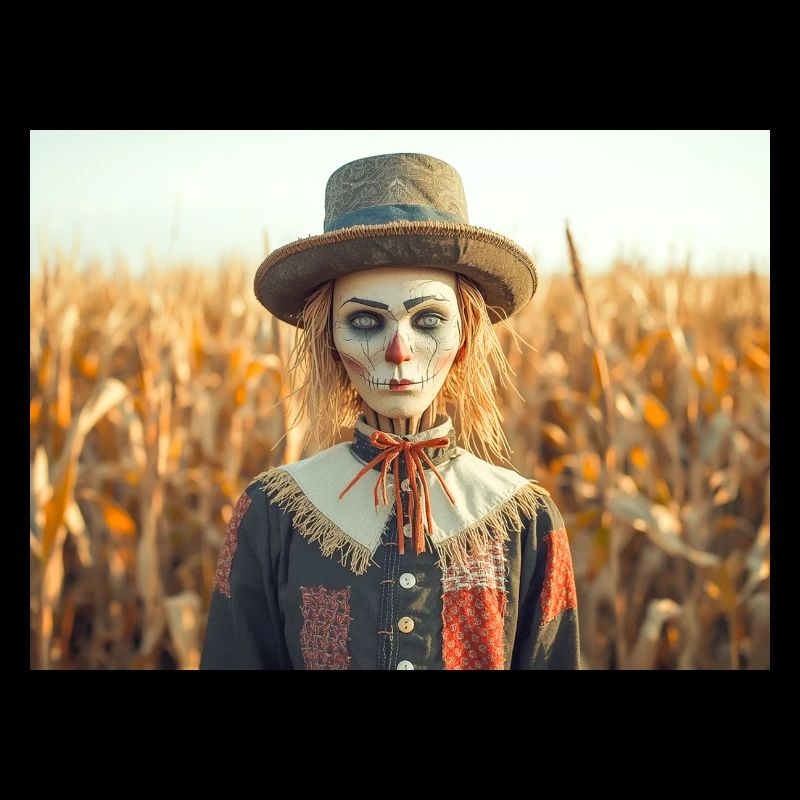 L’épouvantail trouvé par le premier compagnon