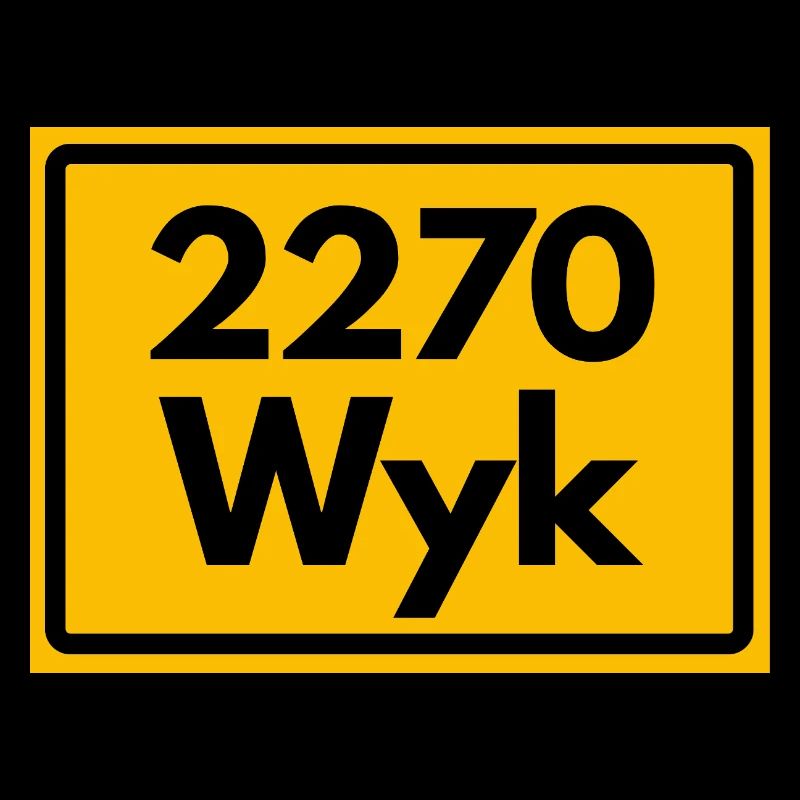 OLD POSTCODE POSTCODE RETRO 2270 WYK – FÖHR INSEL