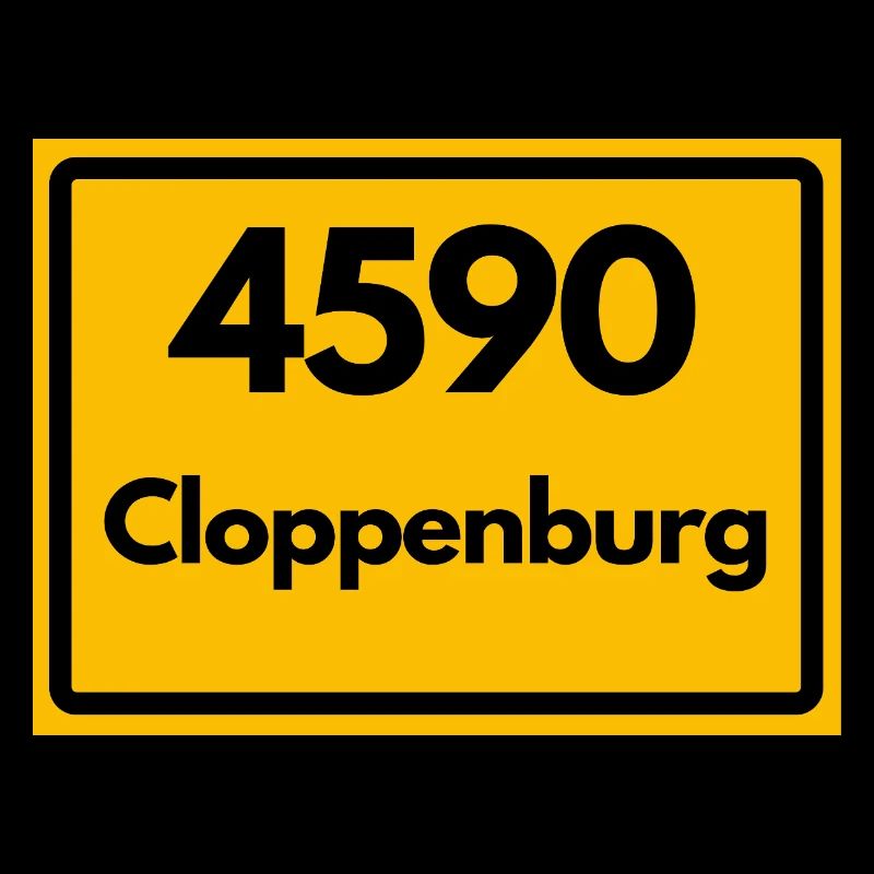 ANCIEN CODE POSTAL RETRO 4590 CLOPPENBURG