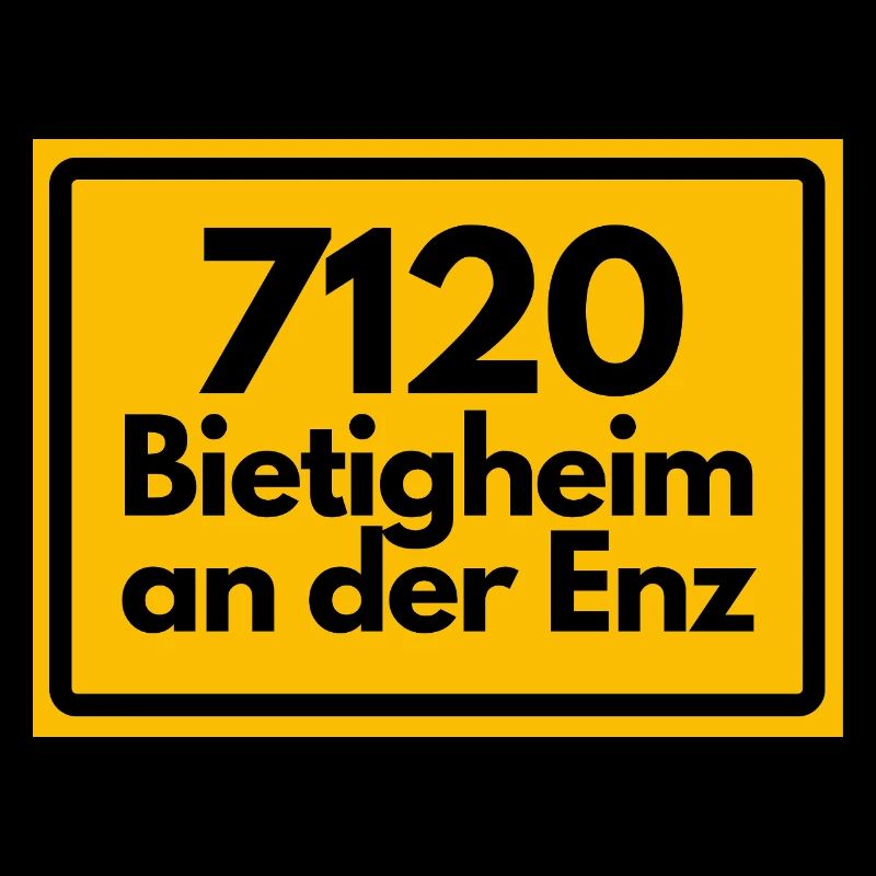 ALTE POSTLEITZAHL PLZ 7120 BIETIGHEIM AN DER ENZ