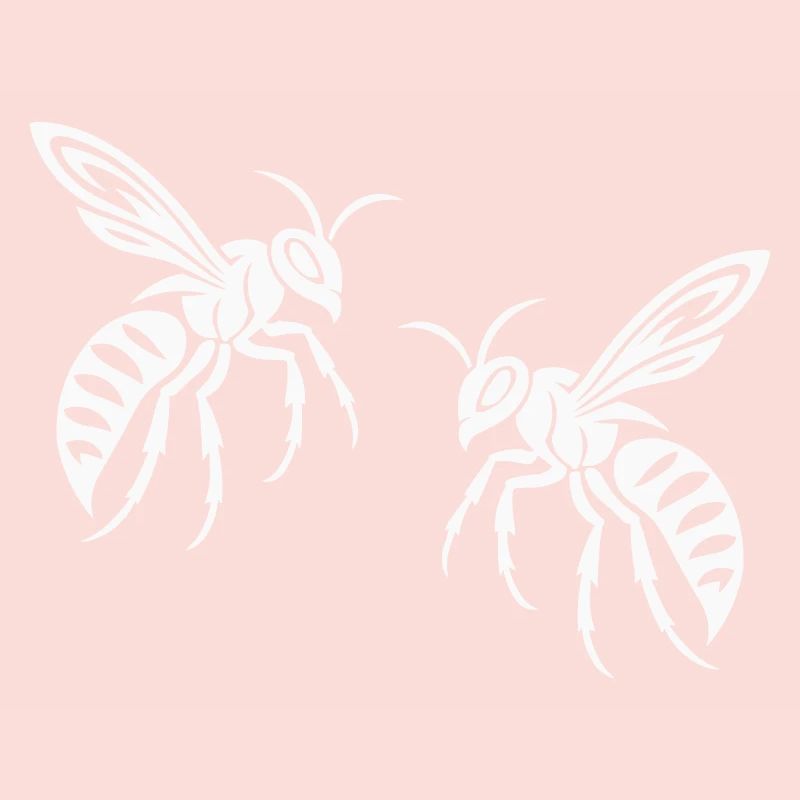 Biene Wespe