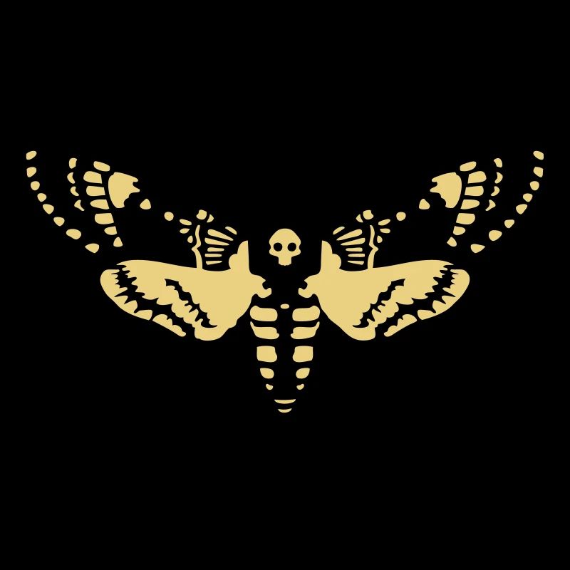 Sphinx tête de mort butterfly skull