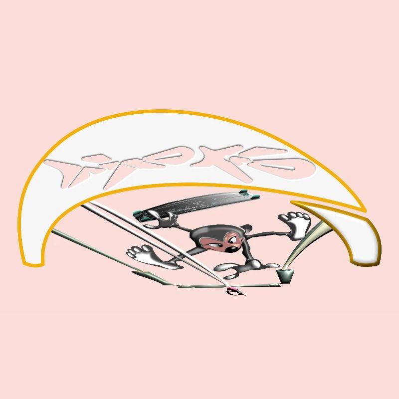 Kiter actif avec trajectoire dynamique
