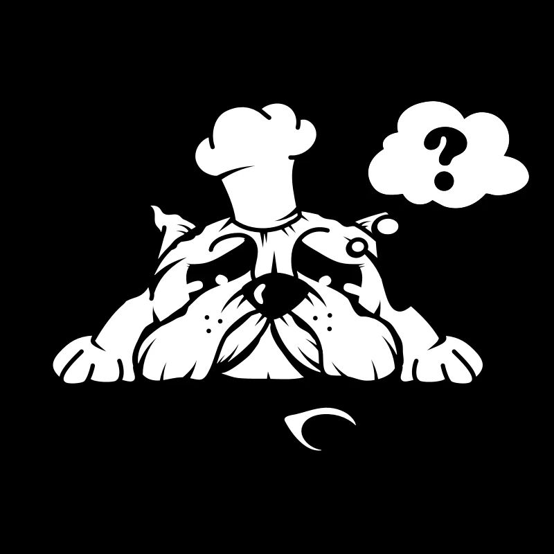 Comic speech bubble question mark