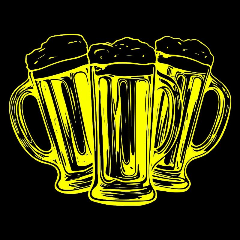 Bier Biergläser Anstoßen