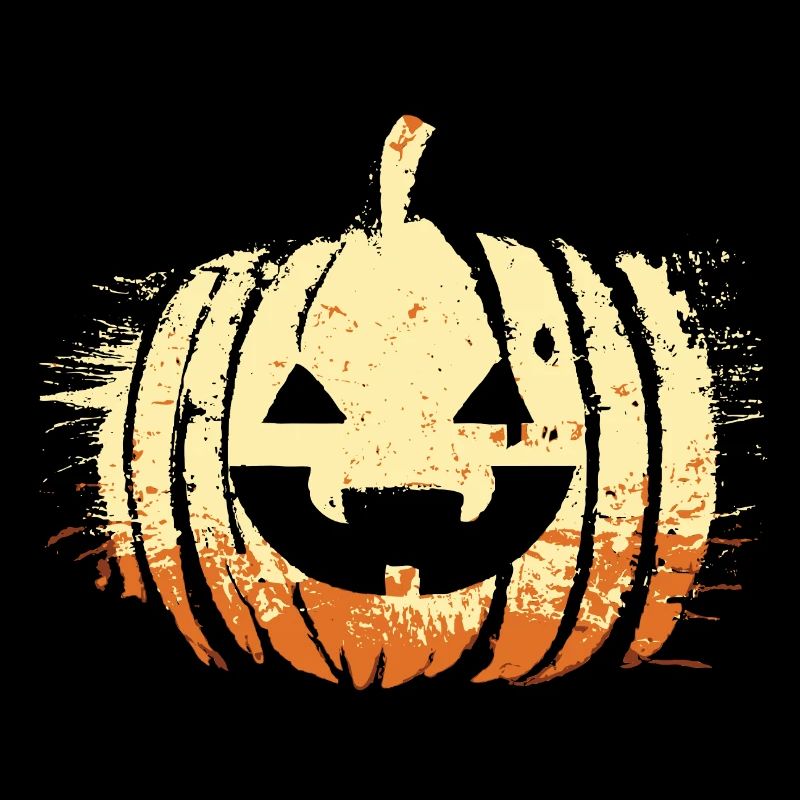 Halloween Tête De Citrouille
