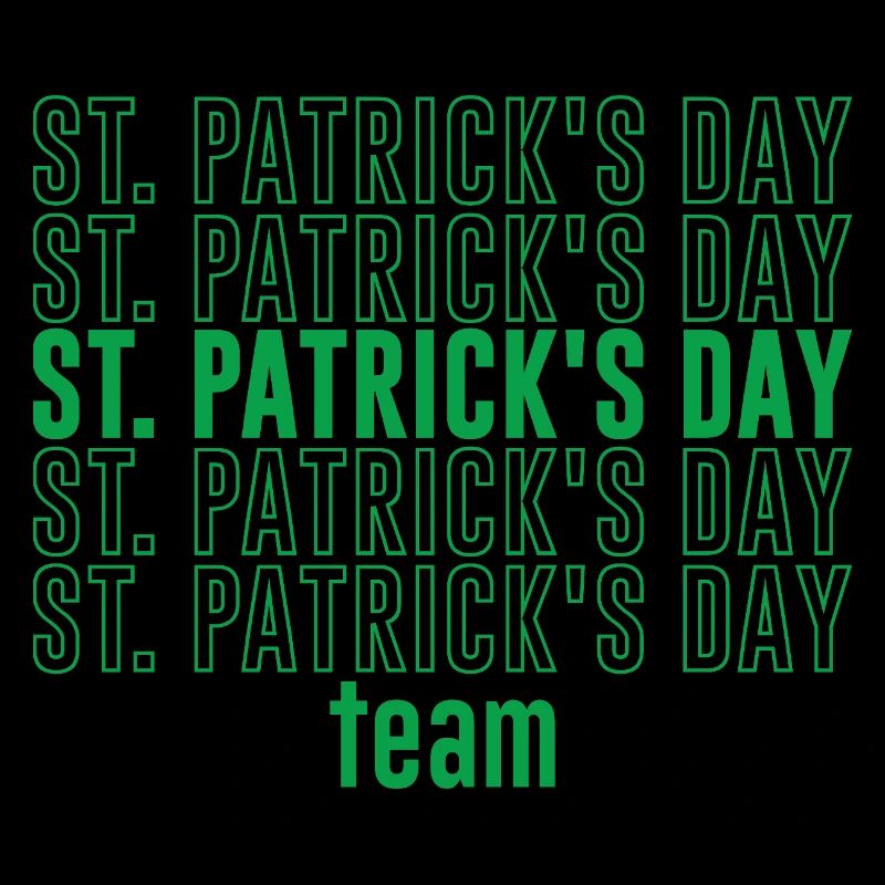 Team Saint-Patrick St Patrick Fête Des Patricks