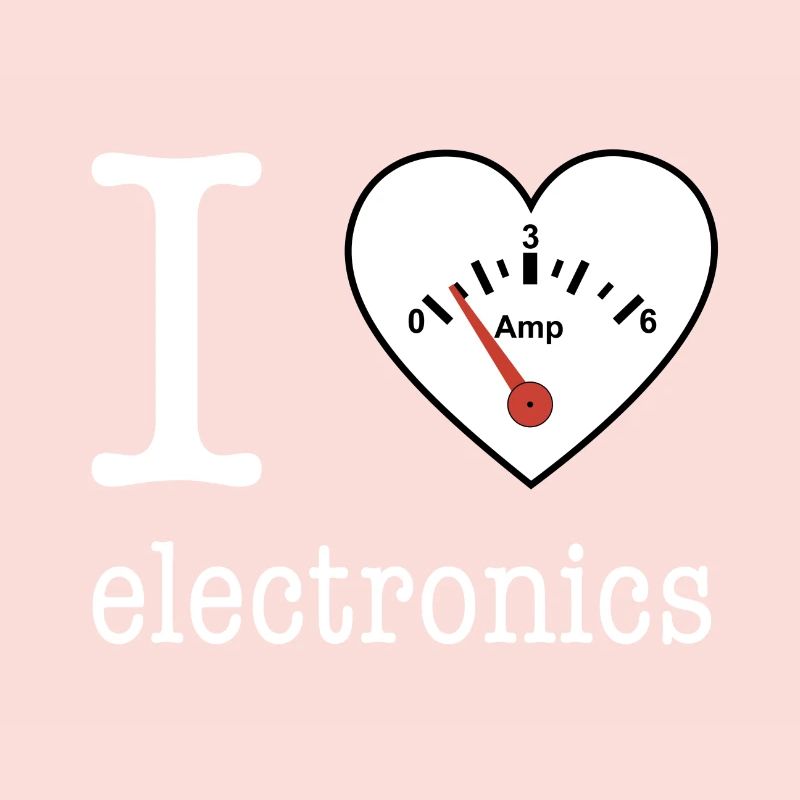 I love Electronics - electronics / gift idea