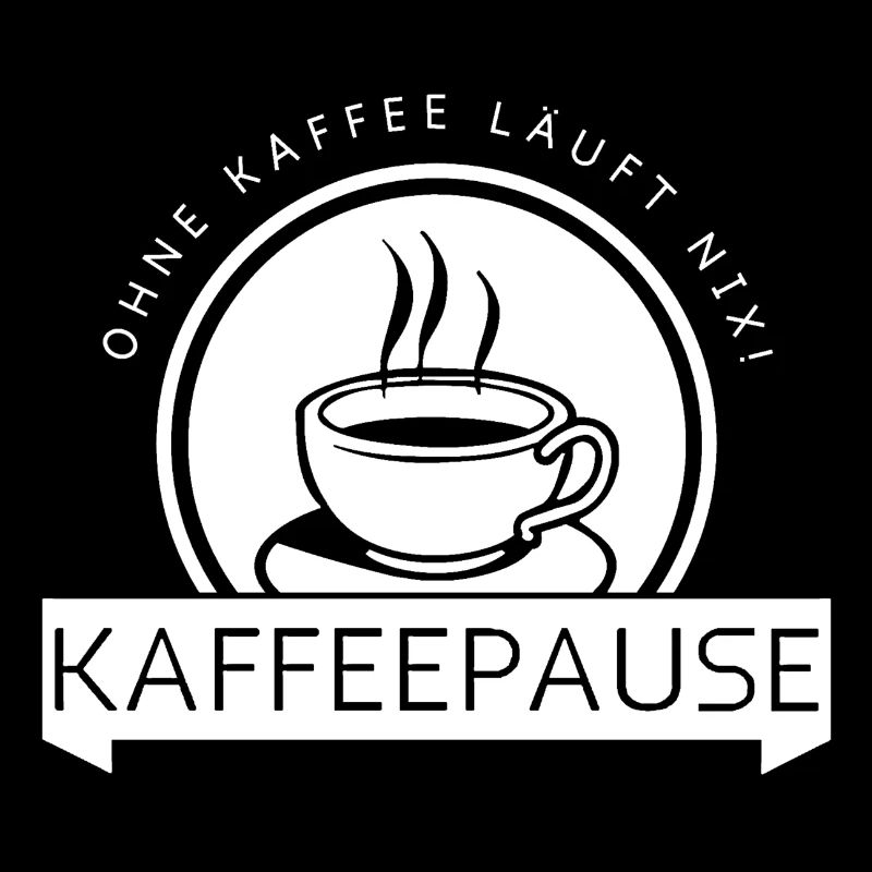 Kaffeepause - weiß
