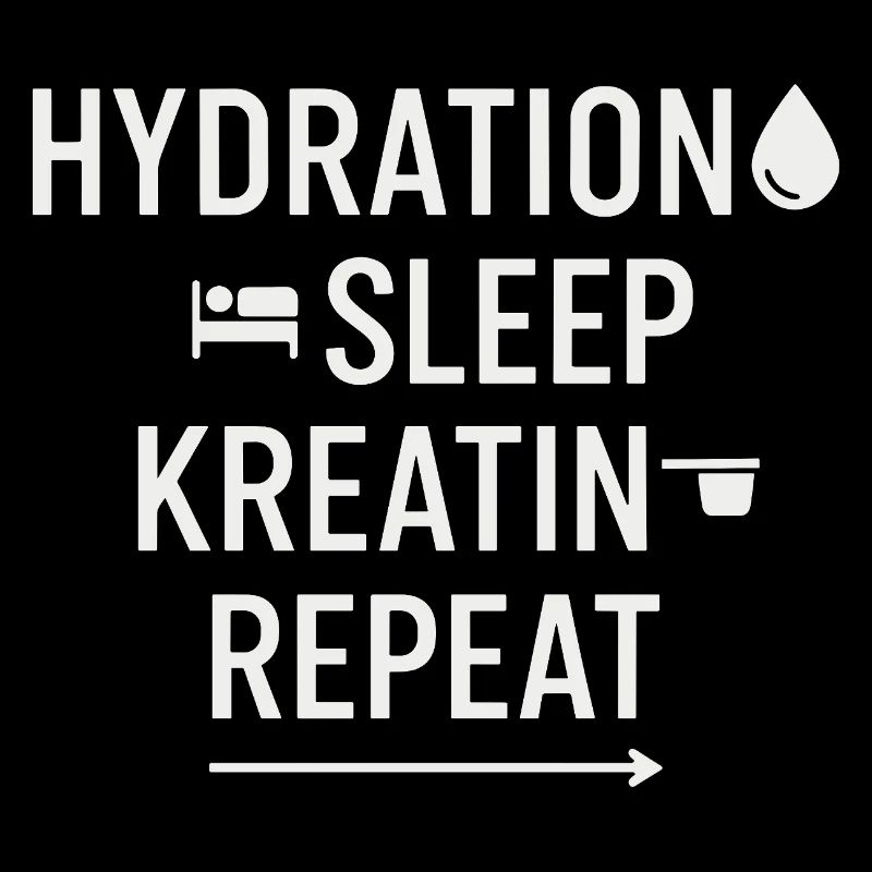 Hydration Sleep Creatine Repeat