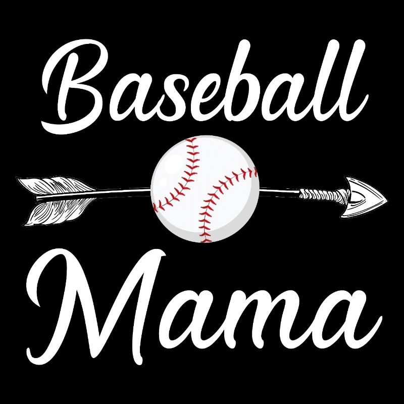 Baseball Mama Cute Mom Baseball Lover