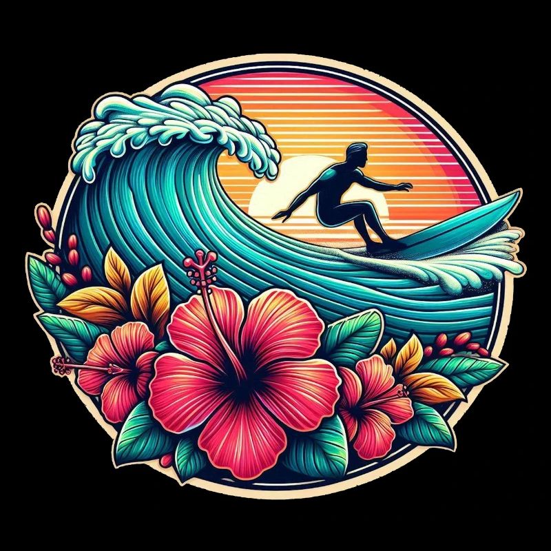 Logo du surfeur 2