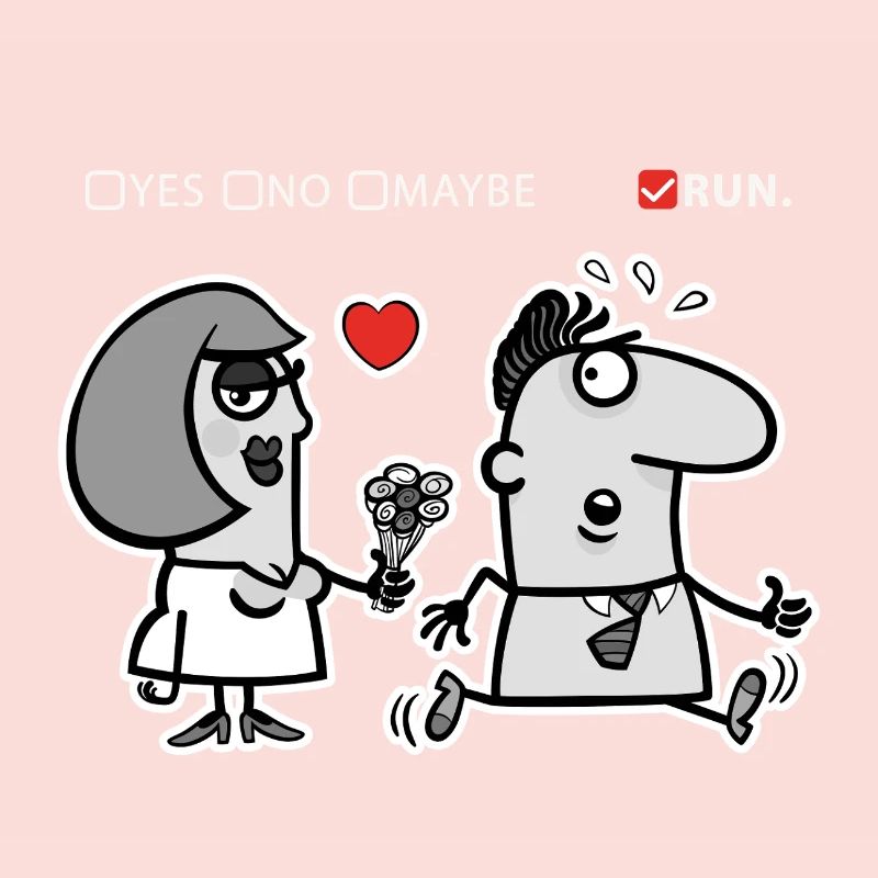 Liebe oder Flucht – Unkonventioneller Humor (Dark Version)
