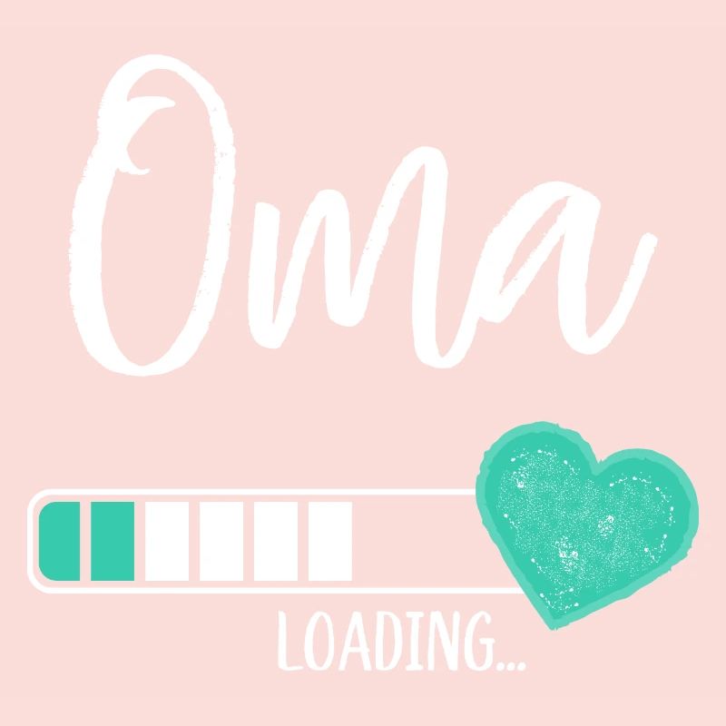 Oma Loading Herz Enkel Junge Werdende Großmutter