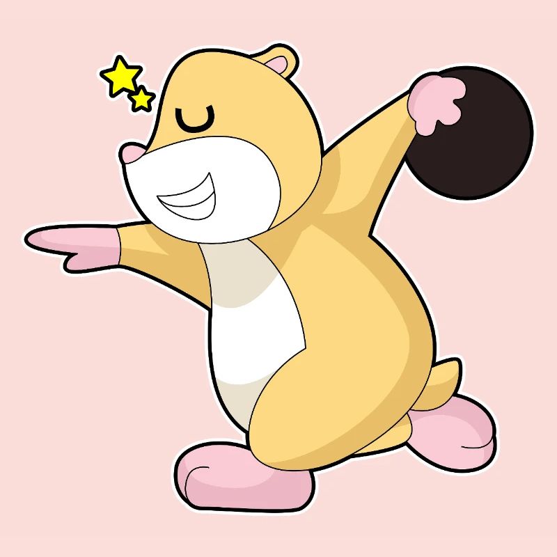 Hamster Bowling Boule de bowling