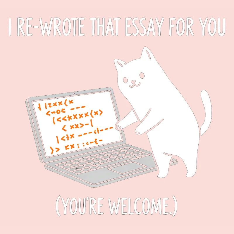 Code cat explains tasks