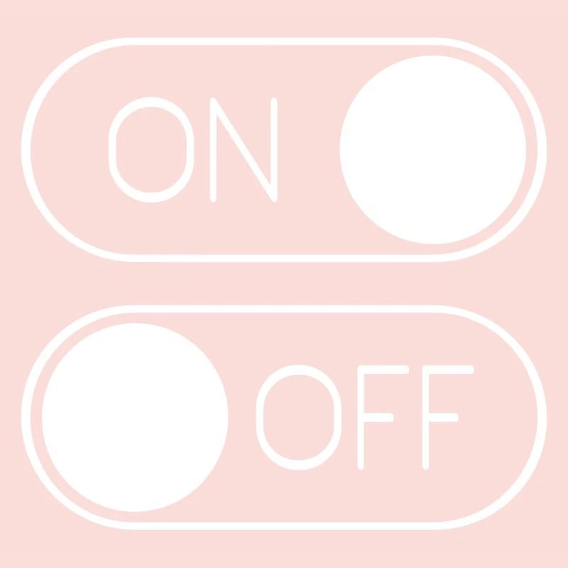 Toggle Graphic On Off Switch