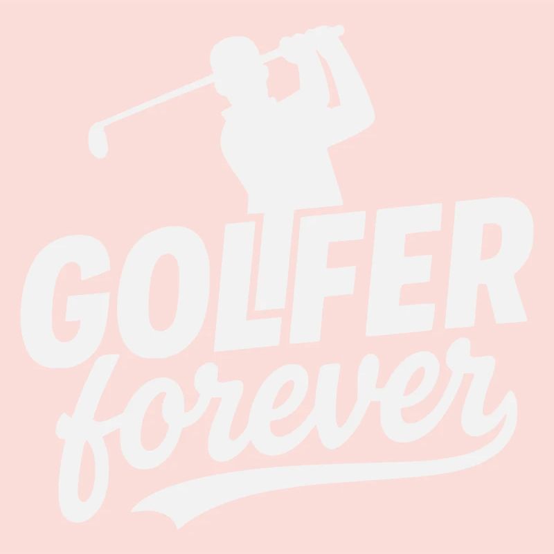 Motif du logo Golfer Forever