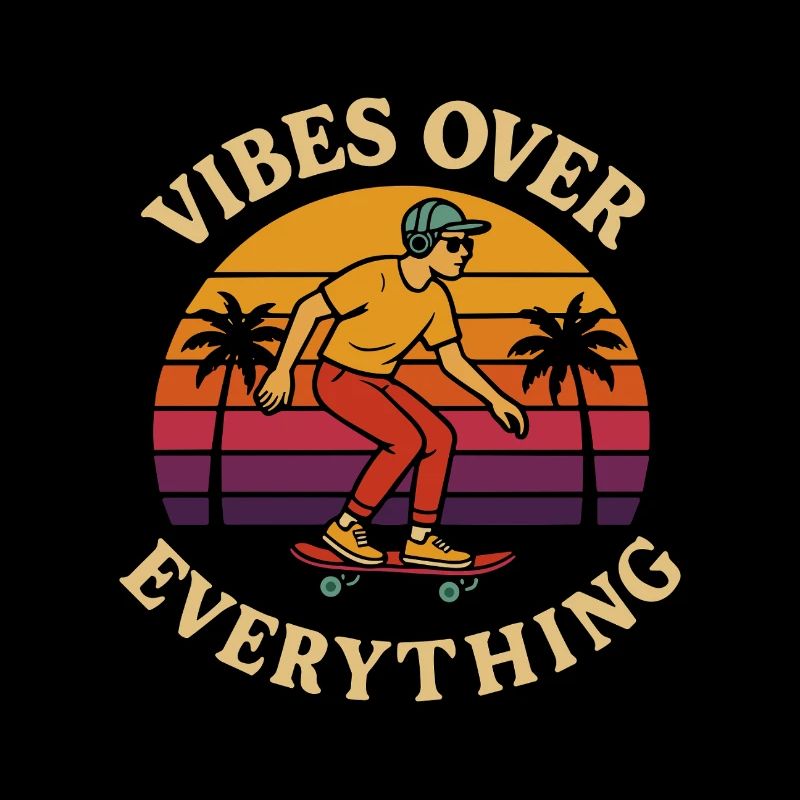 Skater vibes over everything