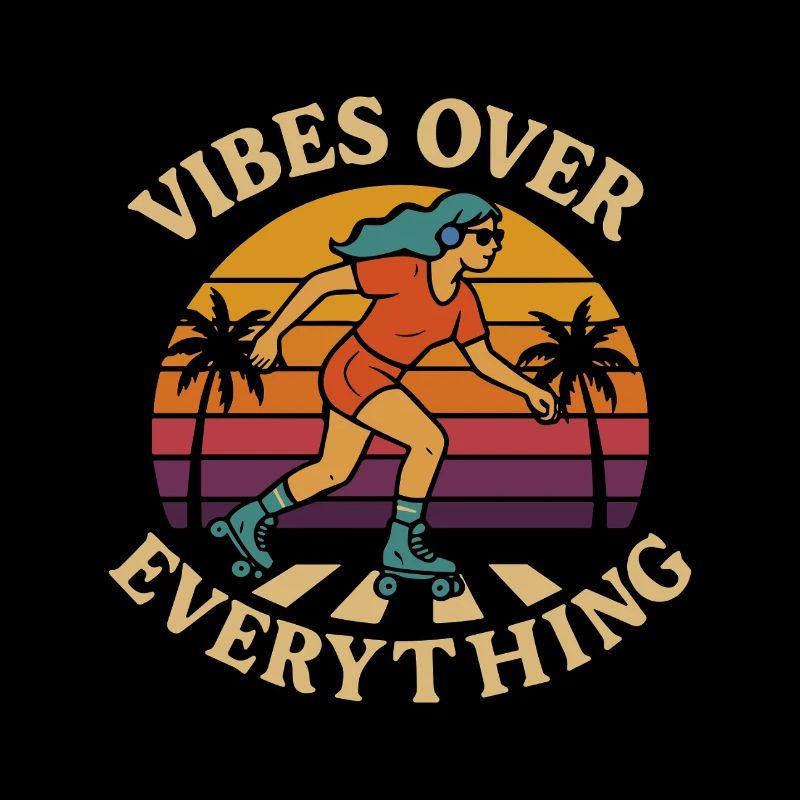 Rollerbladerin Vibes Over Everything