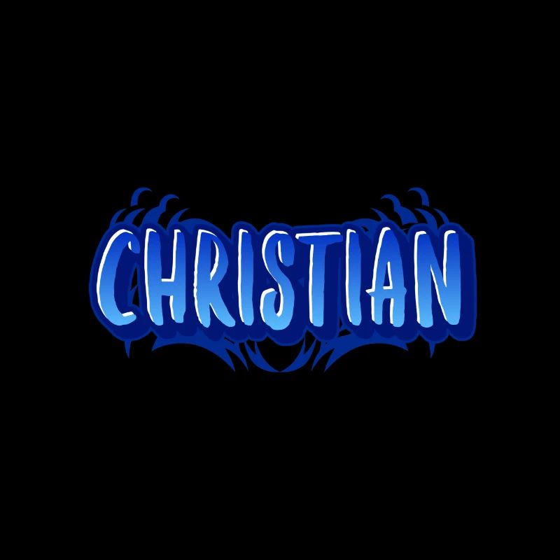 Conception avec le prénom Christian