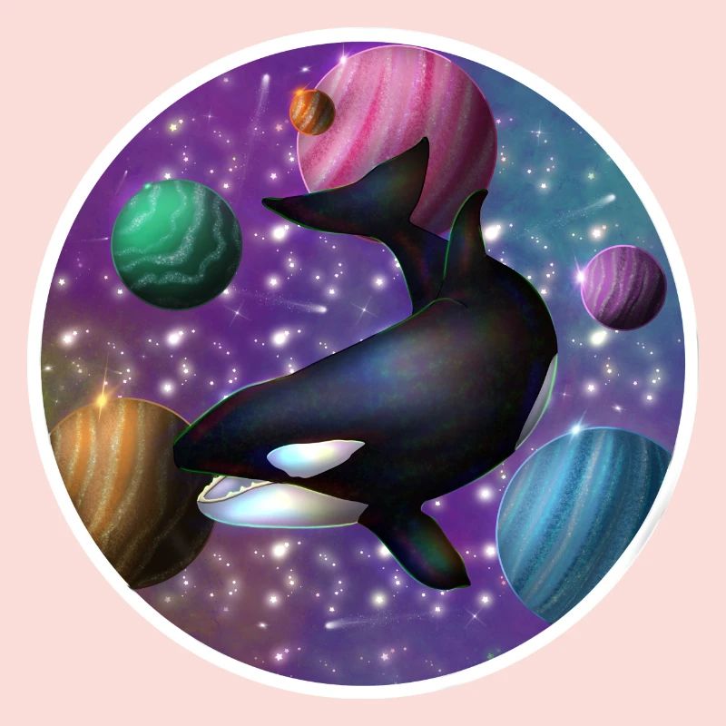 orque dans l’espace
