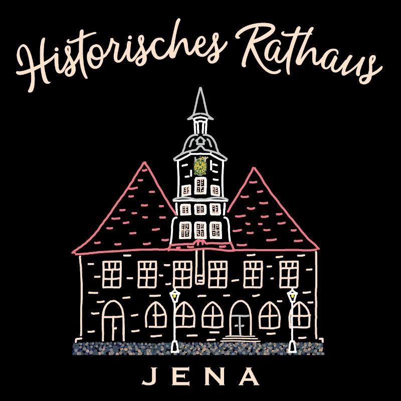 Historic Town Hall Jena, Thuringia