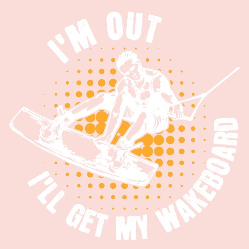 Kitesurfer Statement Wakeboard Surfing Stunt