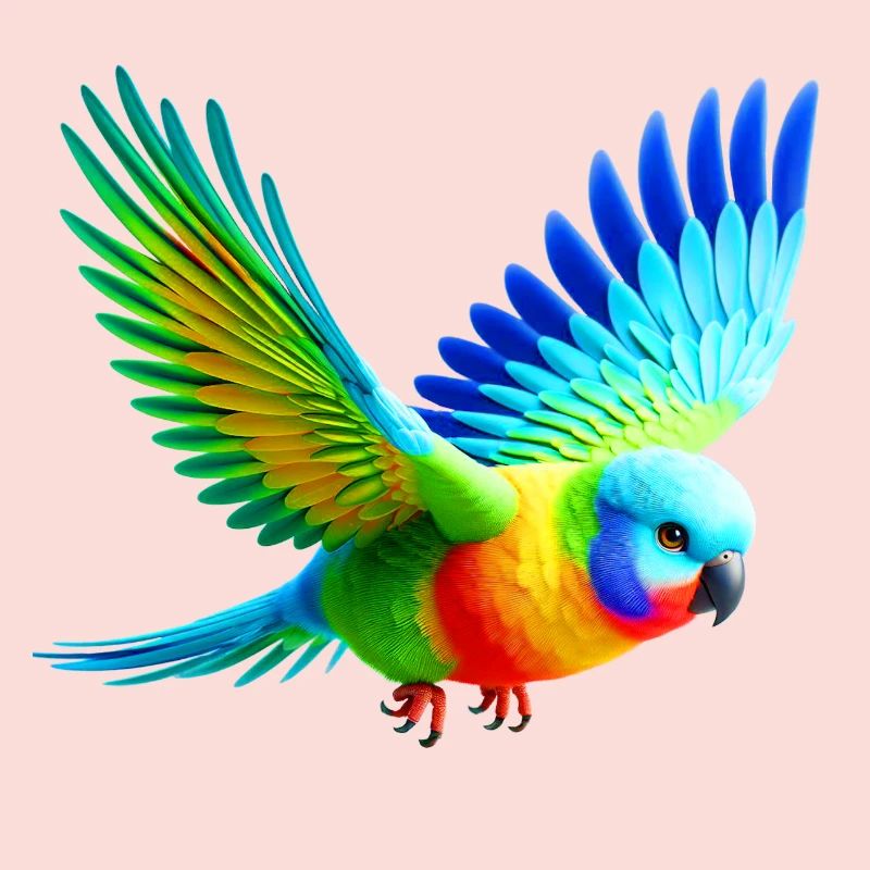 Rainbow Parakeet (03)