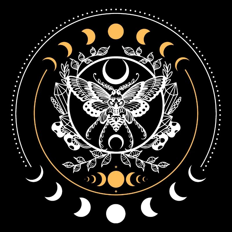 Mandala du Papillon Céleste