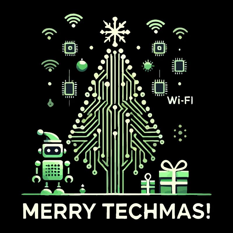 Merry Techmas - Robots et Circuit Noël