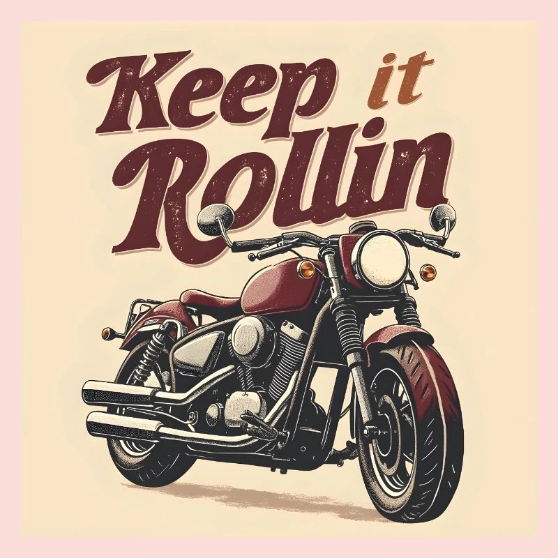 Keep it Rollin’ – Minimalist Typography
