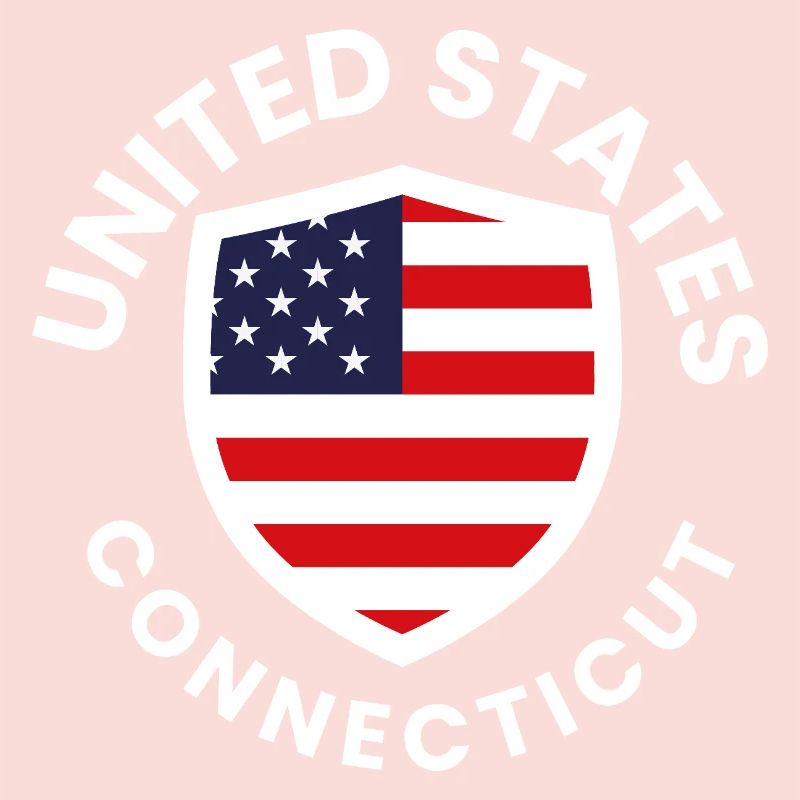 Emblème du drapeau USA