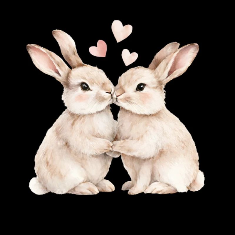 Amour éternel – Adorables lapins pour la Saint-Valentin