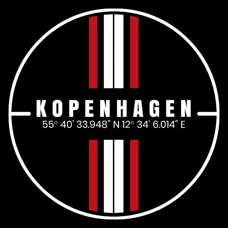 Coordonnées de Copenhague