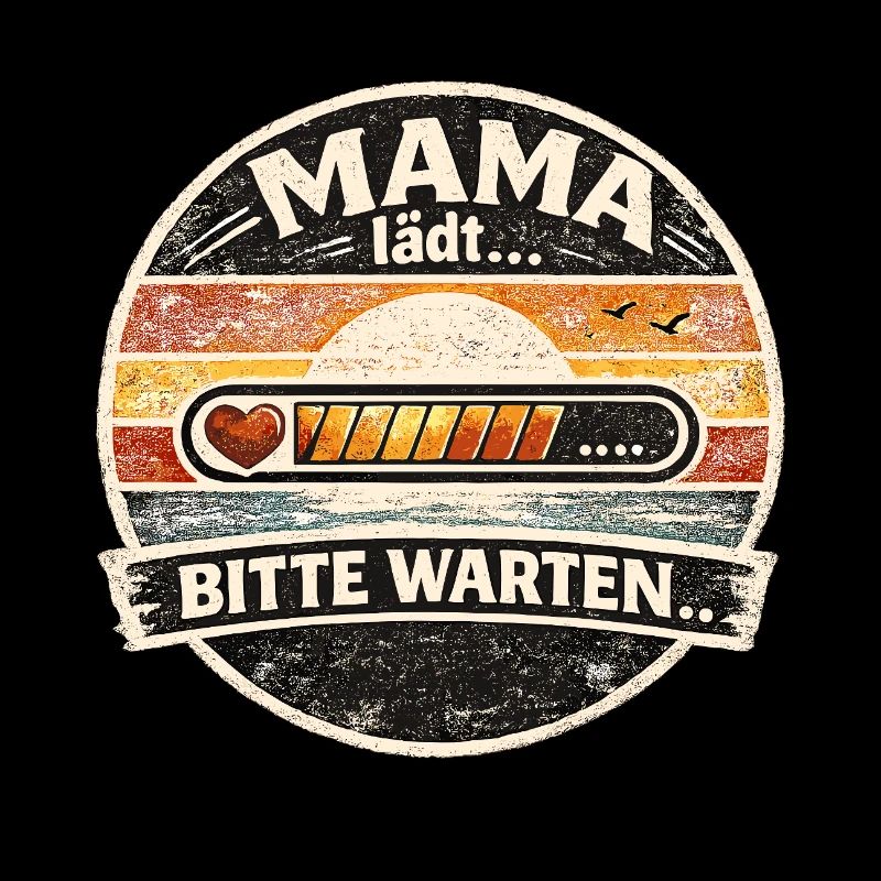 Mom loads... Please Wait Retro