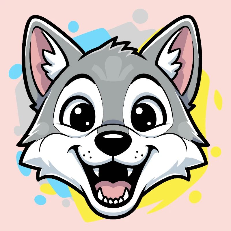 Dessin de la bande dessinée Wolf Head