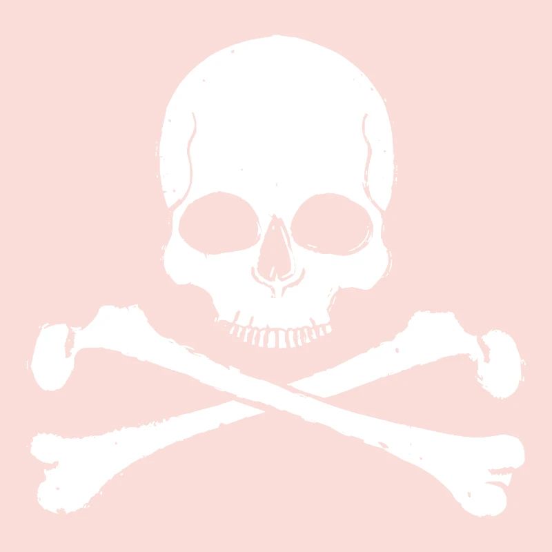 Skull Cross Pattern Skull