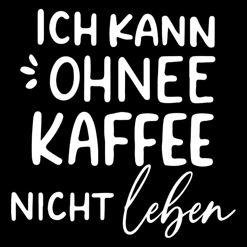 Kaffeeabhängige Lebensfreude