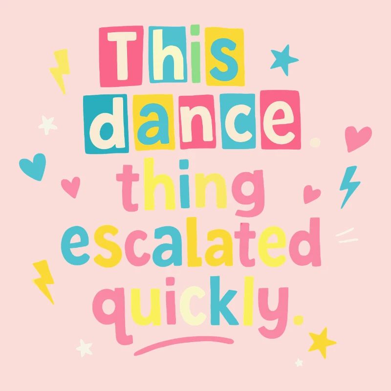 This dance quickly escalated