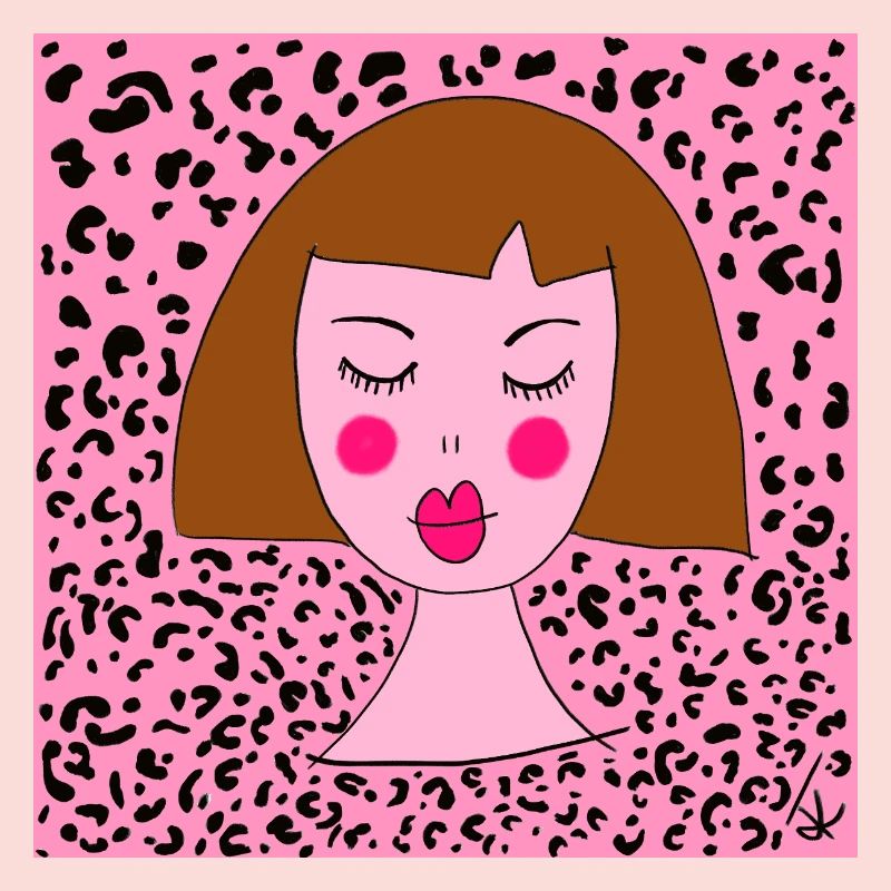 FILLE LÉOPARD