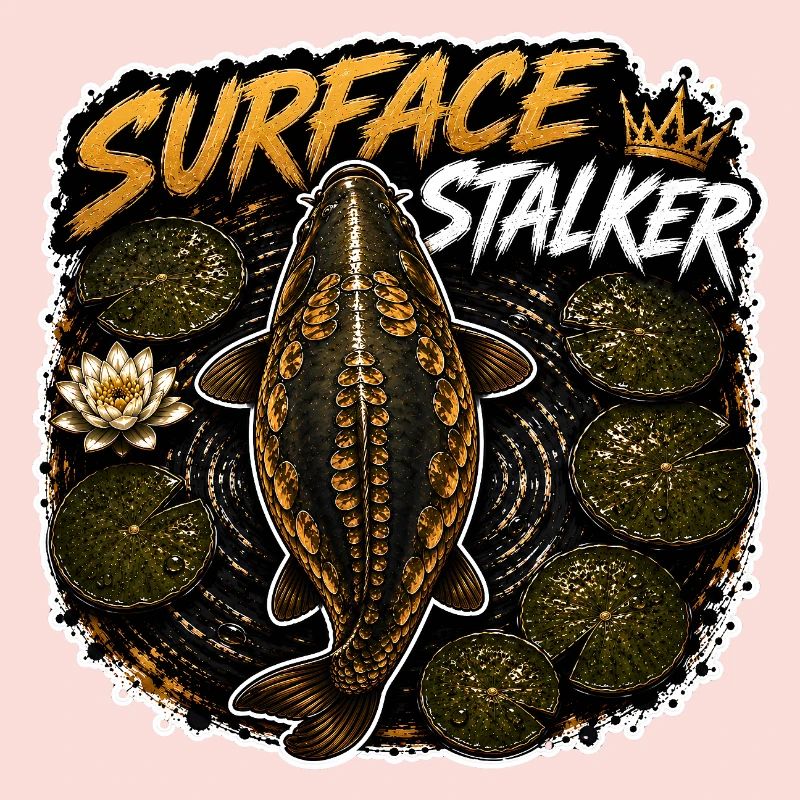 Conception de la pêche à la carpe de surface Stalker