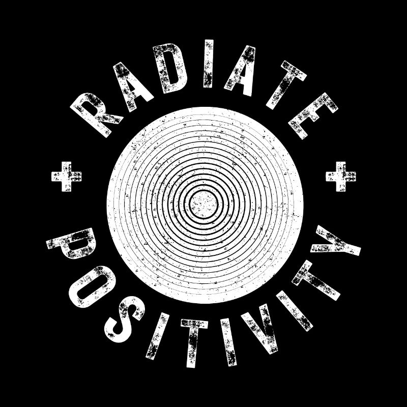Exuding positivity modern distressed style