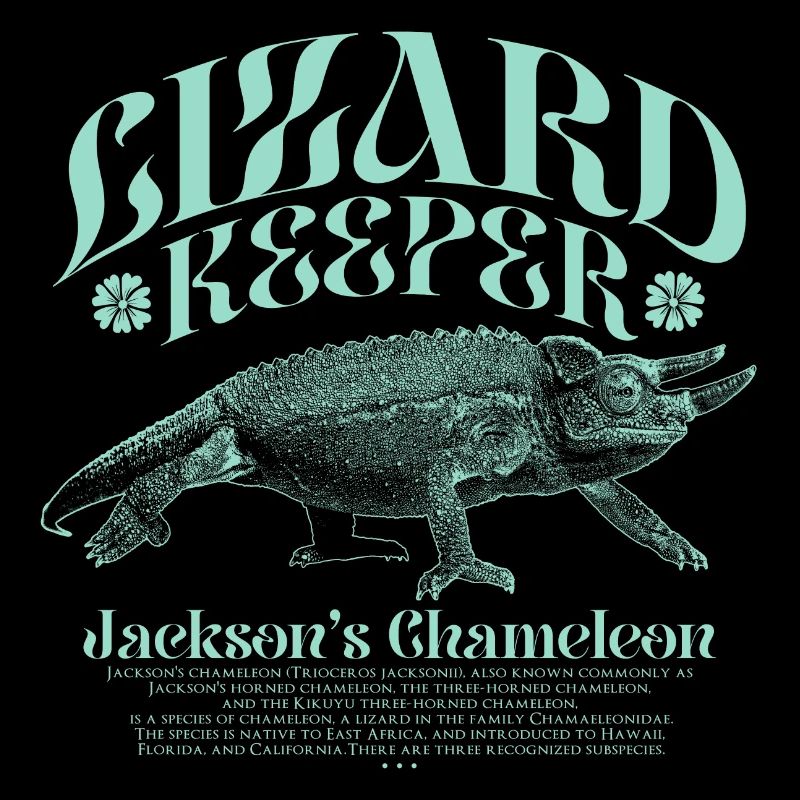Jackson's Chameleon Lizard Holder