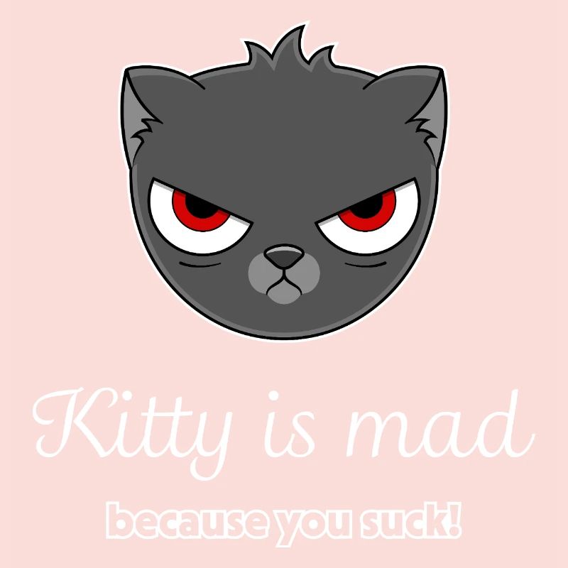 chat offensé
