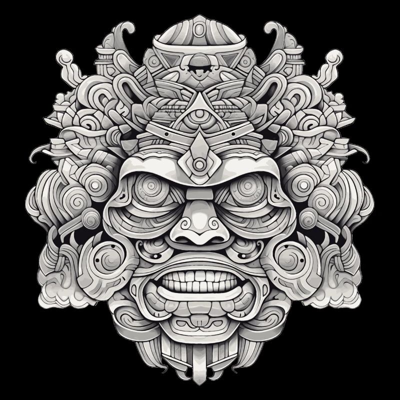 Psychedelic head