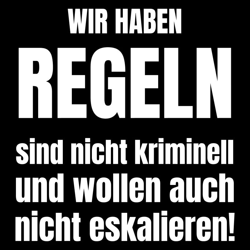 Gruppe oder Auflügler haben Regeln
